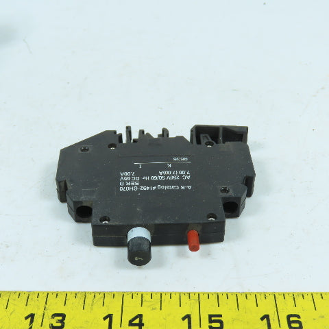 Allen Bradley 1492-GH070 Ser B Rail Mount 7A Single Pole Circuit Breaker Lot/11