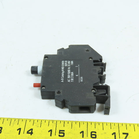 Allen Bradley 1492-GH070 Ser B Rail Mount 7A Single Pole Circuit Breaker Lot/11