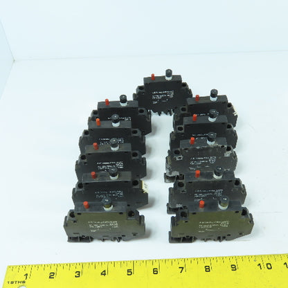 Allen Bradley 1492-GH070 Ser B Rail Mount 7A Single Pole Circuit Breaker Lot/11