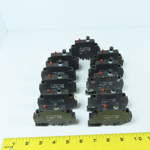 Allen Bradley 1492-GH070 Ser B Rail Mount 7A Single Pole Circuit Breaker Lot/11