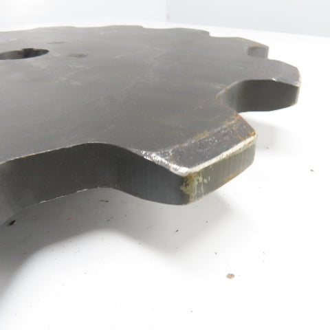 Martin S4019B12 16-5/8" OD Roller Chain Sprocket 12-Tooth 1-11/16" Bore
