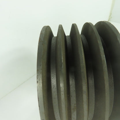 0DA56B69 4 Groove V-Belt Pulley Sheave 6-3/8" OD x 3-1/4" W