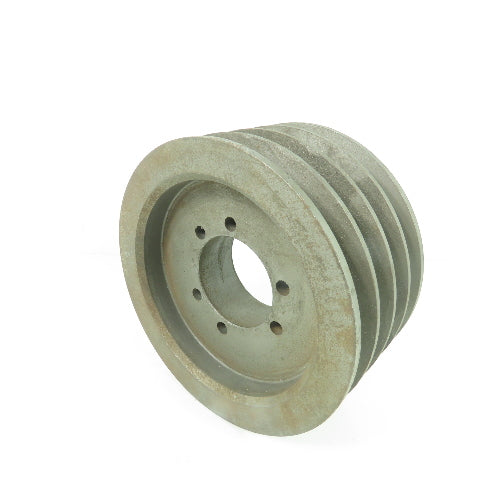 0DA56B69 4 Groove V-Belt Pulley Sheave 6-3/8" OD x 3-1/4" W