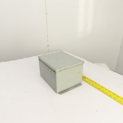 Hoffman A-10086CH 10" x 8" x 6" Electrical Enclosure W/ .050kVA Transformer