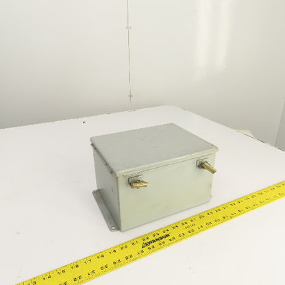 Hoffman A-10086CH 10" x 8" x 6" Electrical Enclosure W/ .050kVA Transformer