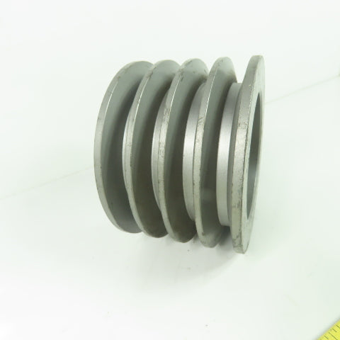4.6 4B SB TDM 4 Groove V-Belt Pulley Sheave 5" OD x 3-1/4" W