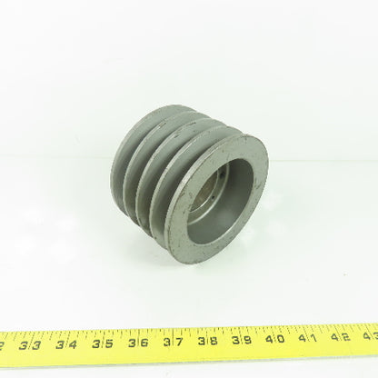 4.6 4B SB TDM 4 Groove V-Belt Pulley Sheave 5" OD x 3-1/4" W