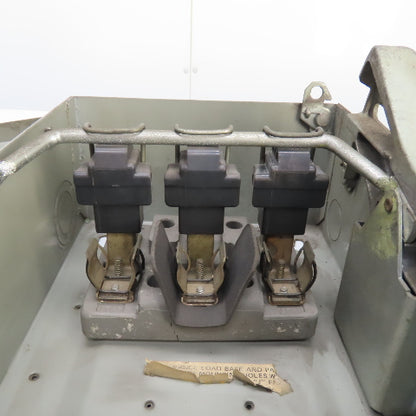 Gould F352 60A Heavy Duty 3-Pole Fusible Safety Disconnect Switch 600VAC 30HP