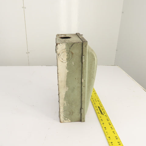 Gould F352 60A Heavy Duty 3-Pole Fusible Safety Disconnect Switch 600VAC 30HP