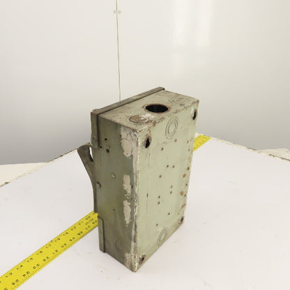 Gould F352 60A Heavy Duty 3-Pole Fusible Safety Disconnect Switch 600VAC 30HP