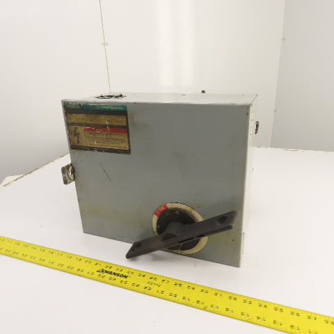Siemens SXID361G0 Sentron Fusible Busway Plug Switch Unit 30A 3P 3W 600V