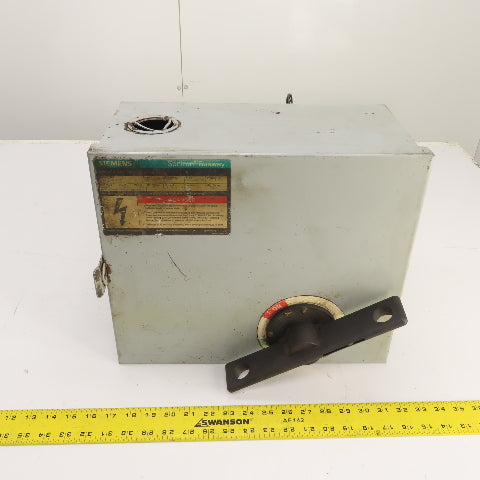 Siemens SXID361G0 Sentron Fusible Busway Plug Switch Unit 30A 3P 3W 600V