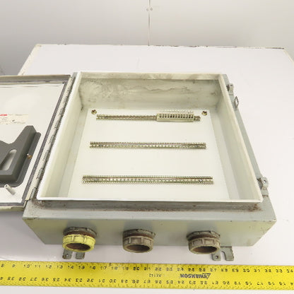 Hoffman A-202006LP 20" x 20" x 6" Electrical Enclosure W/ Backplate Type 12, 13