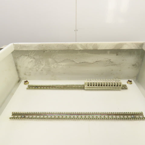 Hoffman A-202006LP 20" x 20" x 6" Electrical Enclosure W/ Backplate Type 12, 13