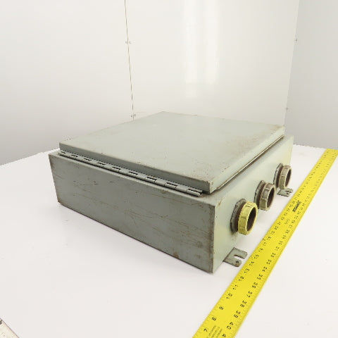 Hoffman A-202006LP 20" x 20" x 6" Electrical Enclosure W/ Backplate Type 12, 13
