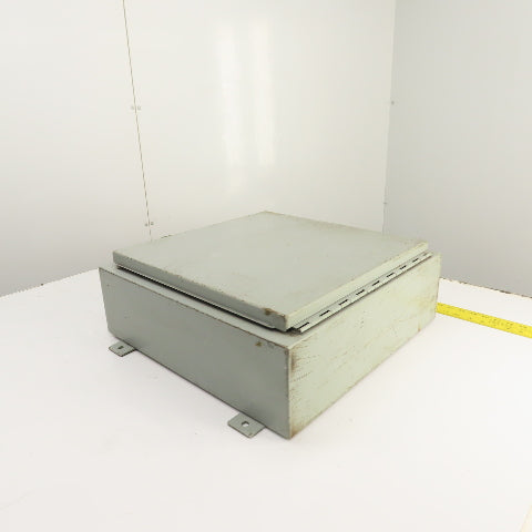 Hoffman A-202006LP 20" x 20" x 6" Electrical Enclosure W/ Backplate Type 12, 13