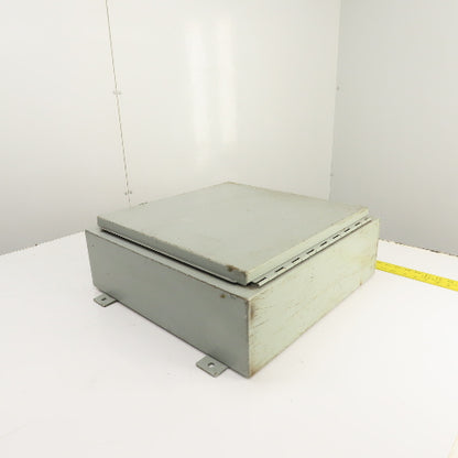 Hoffman A-202006LP 20" x 20" x 6" Electrical Enclosure W/ Backplate Type 12, 13