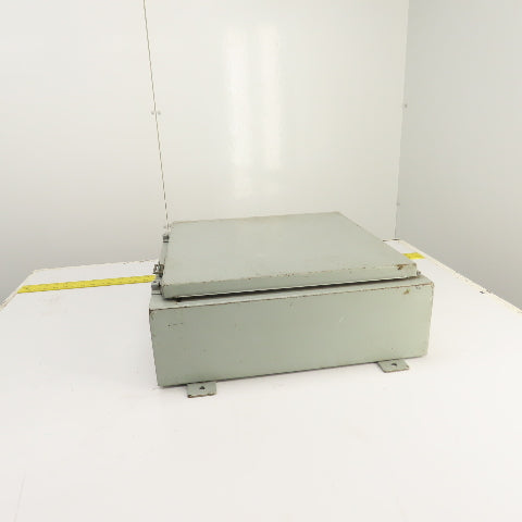 Hoffman A-202006LP 20" x 20" x 6" Electrical Enclosure W/ Backplate Type 12, 13
