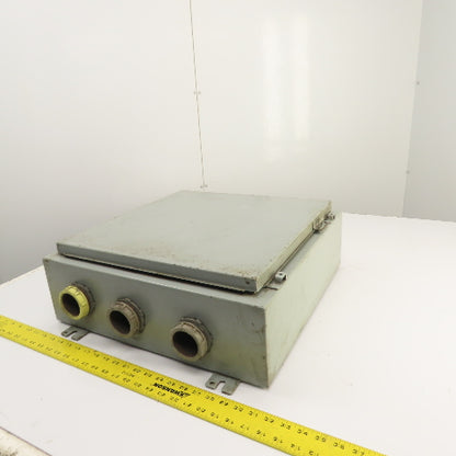 Hoffman A-202006LP 20" x 20" x 6" Electrical Enclosure W/ Backplate Type 12, 13
