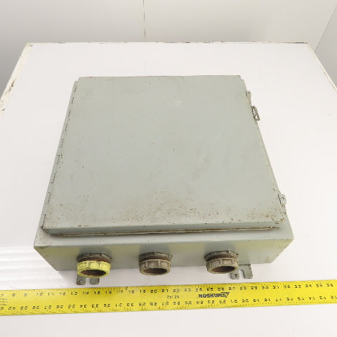 Hoffman A-202006LP 20" x 20" x 6" Electrical Enclosure W/ Backplate Type 12, 13