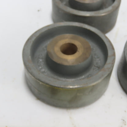 Caster concepts 04200-10-16 4" OD x 1-1/2" Wide Caster Wheel 3/4" Bore Lot Of 7