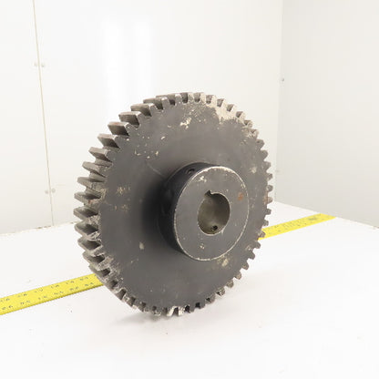 Martin S448 12" Pitch Spur Gear 48 Tooth 2" Wide 2-3/16" Bore 14.5° Angle