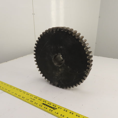 Martin S448 12" Pitch Spur Gear 48 Tooth 2" Wide 2-3/16" Bore 14.5° Angle