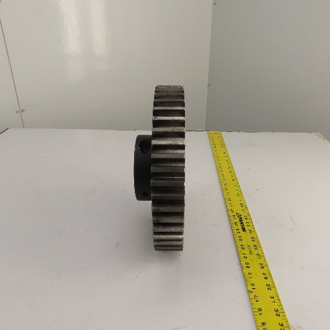 Martin S448 12" Pitch Spur Gear 48 Tooth 2" Wide 2-3/16" Bore 14.5° Angle