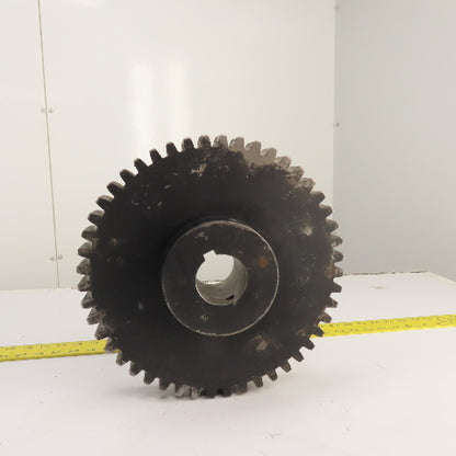 Martin S448 12" Pitch Spur Gear 48 Tooth 2" Wide 2-3/16" Bore 14.5° Angle