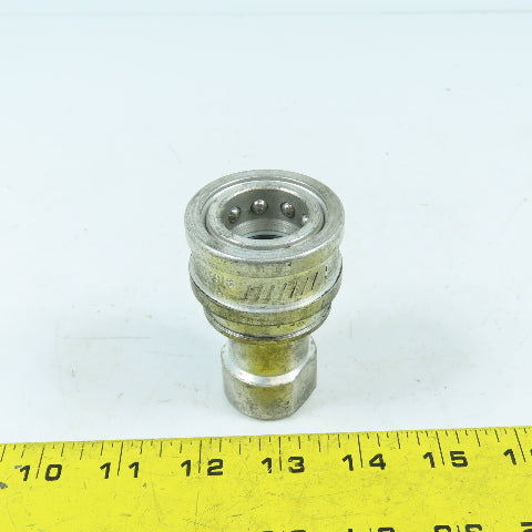 Dynaquip DH8 Quick Disconnect Hose Coupling Female x Female 1/2"