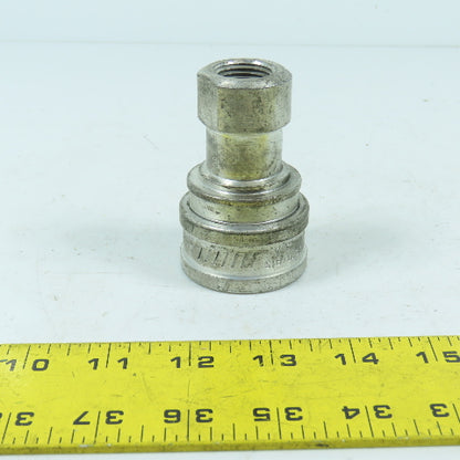 Dynaquip DH8 Quick Disconnect Hose Coupling Female x Female 1/2"