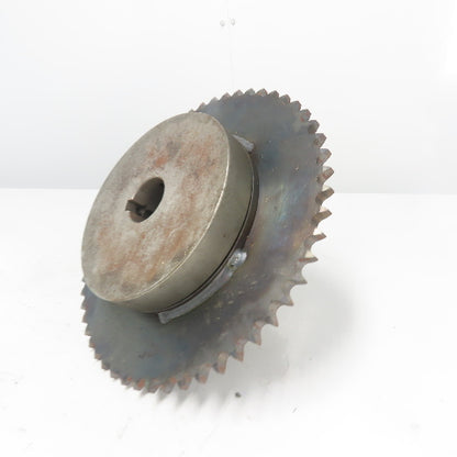 54-Tooth A-Plate Roller Chain Tension Slip Sprocket 1-15/16" Bore 13/16" Pitch