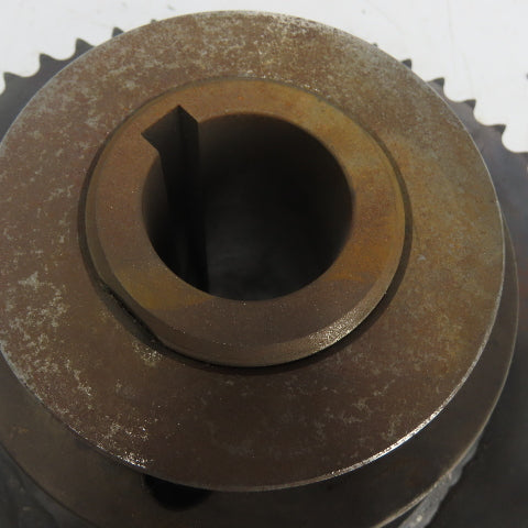 54-Tooth A-Plate Roller Chain Tension Slip Sprocket 1-15/16" Bore 13/16" Pitch