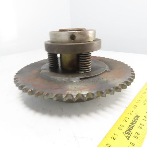 54-Tooth A-Plate Roller Chain Tension Slip Sprocket 1-15/16" Bore 13/16" Pitch