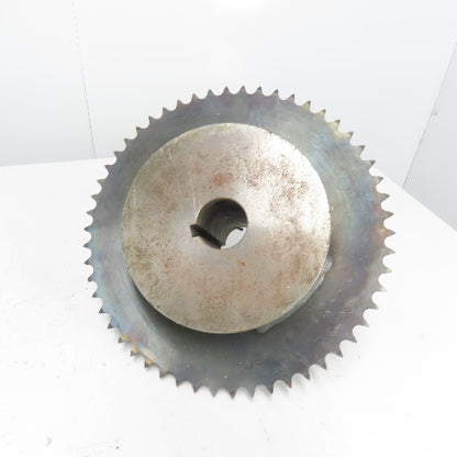 54-Tooth A-Plate Roller Chain Tension Slip Sprocket 1-15/16" Bore 13/16" Pitch