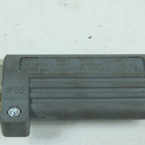 Legacy MV 60 Versatile Mount Flow Switch 5660PSI Max 8GPM 120/250V AC 3/8"