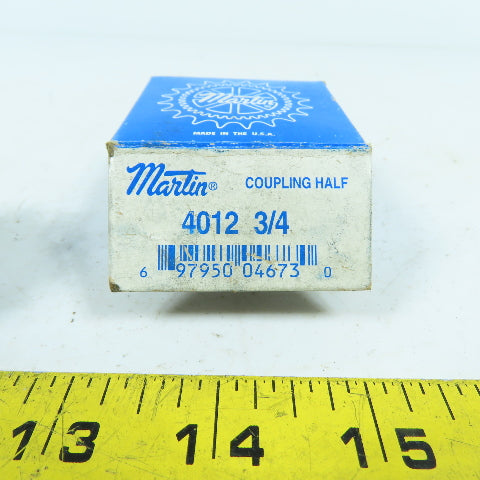 Martin 4012 Chain Coupling Sprocket Hub 3/4" Bore
