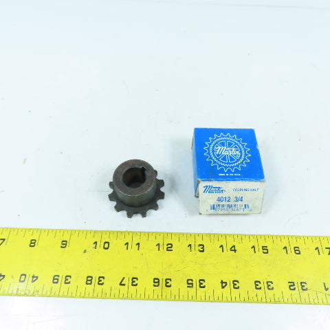 Martin 4012 Chain Coupling Sprocket Hub 3/4" Bore