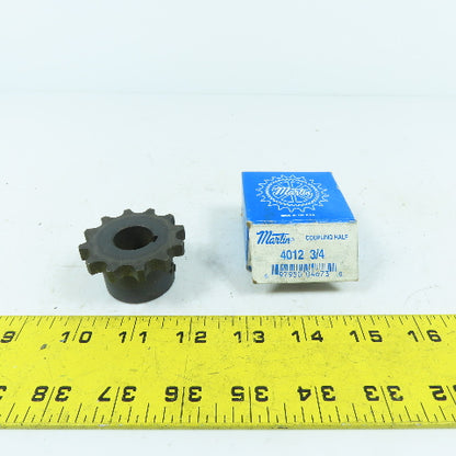 Martin 4012 Chain Coupling Sprocket Hub 3/4" Bore
