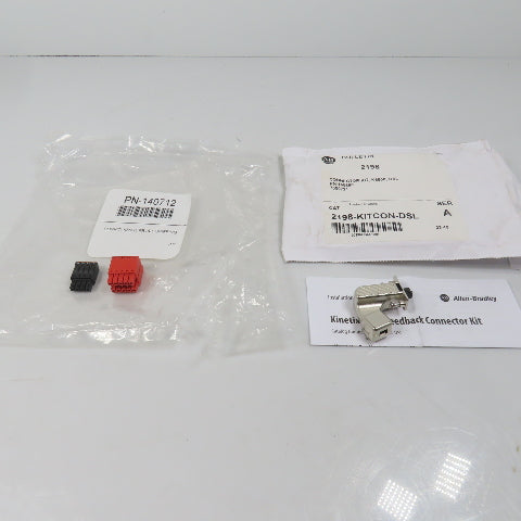 Allen Bradley 140712 2198-KITCON-DSL Connector Kit For K5500 140580 (Incomplete)