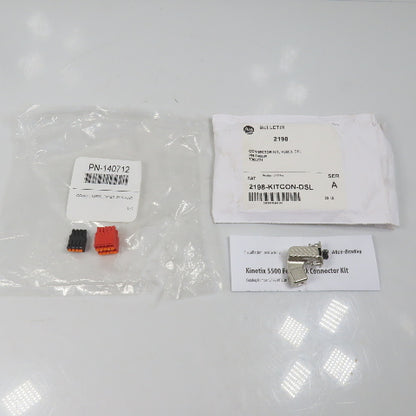 Allen Bradley 140712 2198-KITCON-DSL Connector Kit For K5500 140580 (Incomplete)