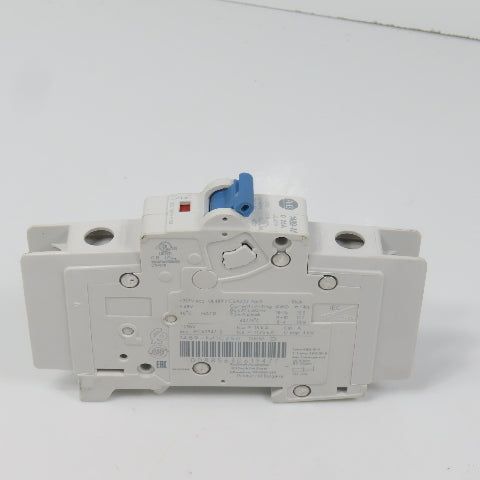 Allen Bradley 1489-M1C250 Ser D 25A 1 Single Pole Circuit Breaker (Clean)