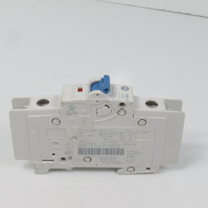 Allen Bradley 1489-M1C250 Ser D 25A 1 Single Pole Circuit Breaker (Clean)