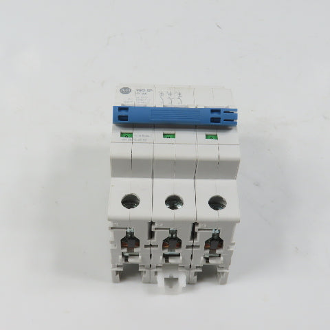 Allen Bradley 1492-SPM3C030 Ser D 3A Three 3-Pole Circuit Breaker (Clean)