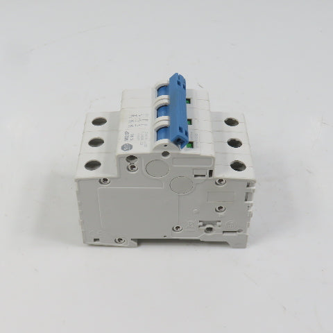 Allen Bradley 1492-SPM3C030 Ser D 3A Three 3-Pole Circuit Breaker (Clean)