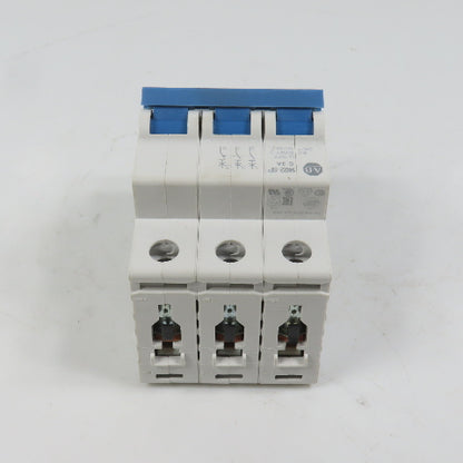 Allen Bradley 1492-SPM3C030 Ser D 3A Three 3-Pole Circuit Breaker (Clean)