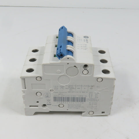 Allen Bradley 1492-SPM3C030 Ser D 3A Three 3-Pole Circuit Breaker (Clean)
