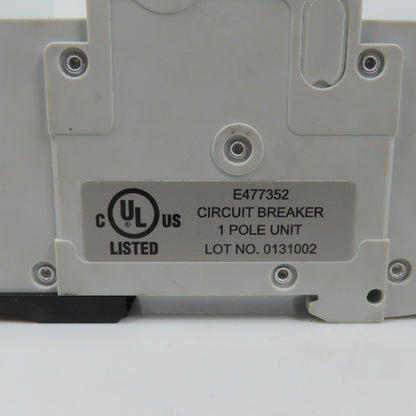 FMX L2D-1P-C6 MCB4 C 6A Single 1-Pole Circuit Breaker 240VAC (Clean)