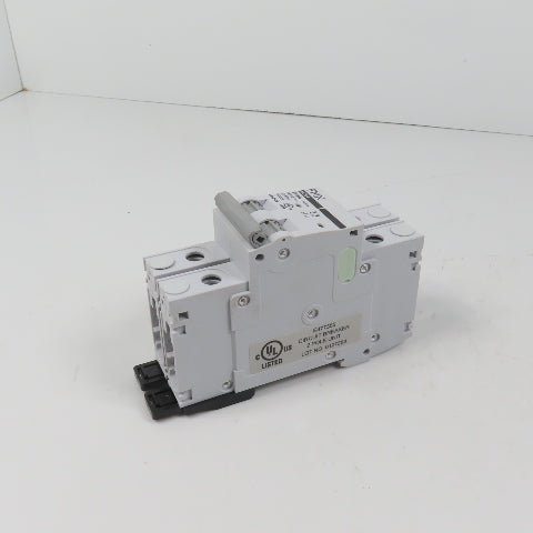 FMX L40-2P-D6 MCB4 C 6A Two 2-Pole Circuit Breaker 480/277VAC (Clean)