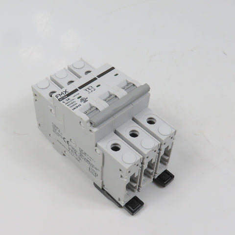 FMX L40-3P-C3 MCB4 C 3A Three 3-Pole Circuit Breaker 480/277VAC (Clean)